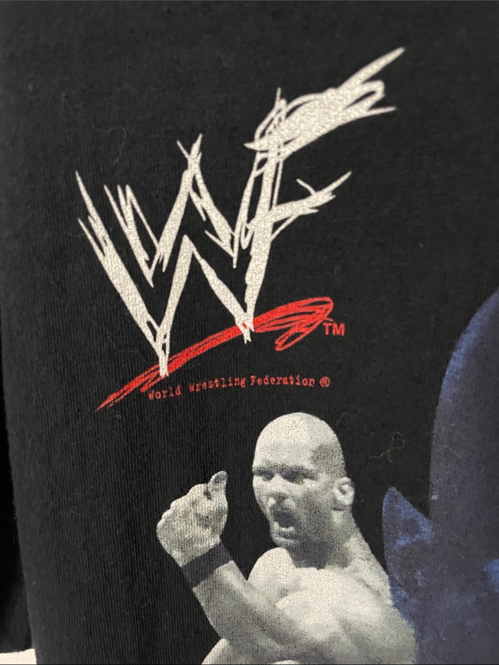 Vintage 90’s WWE Black Blue Stone Cold Austin 3:16 Graphic Tee Size Large - Picture 3 of 6
